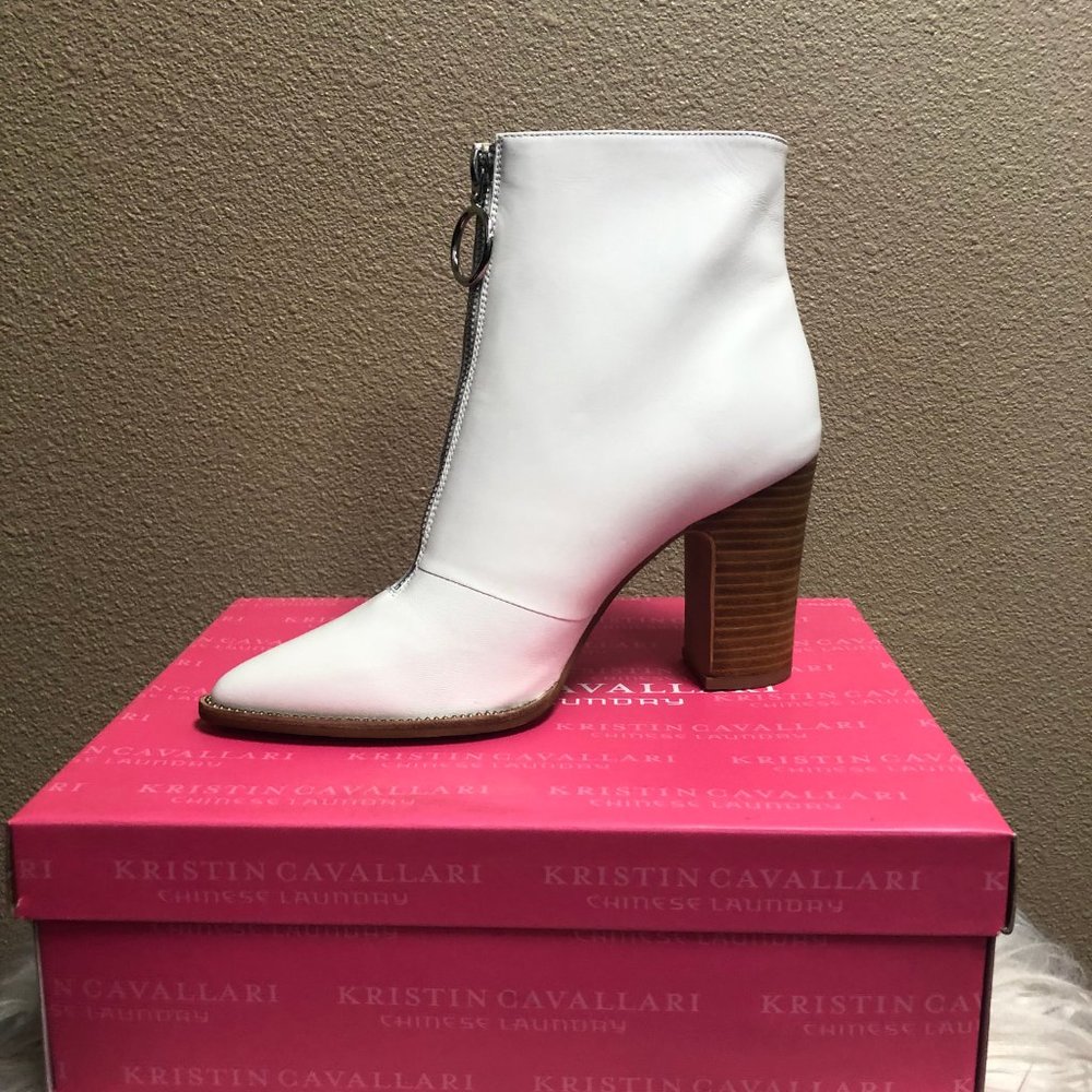 White Booties Kristen Cavallari